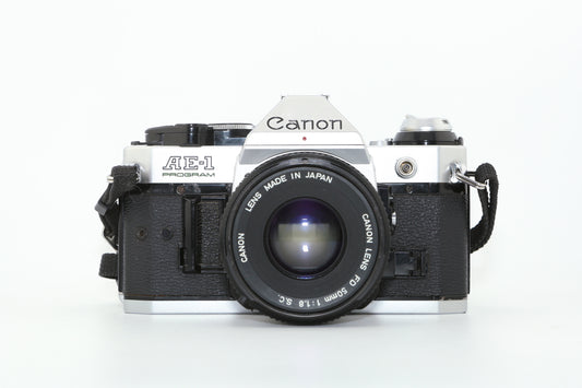 Canon AE-1 Program + 50mm f/1.8