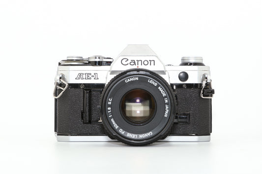 Canon AE-1 + 50mm f/1.8