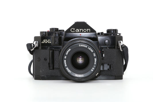 Canon A-1 + 28mm f/2.8