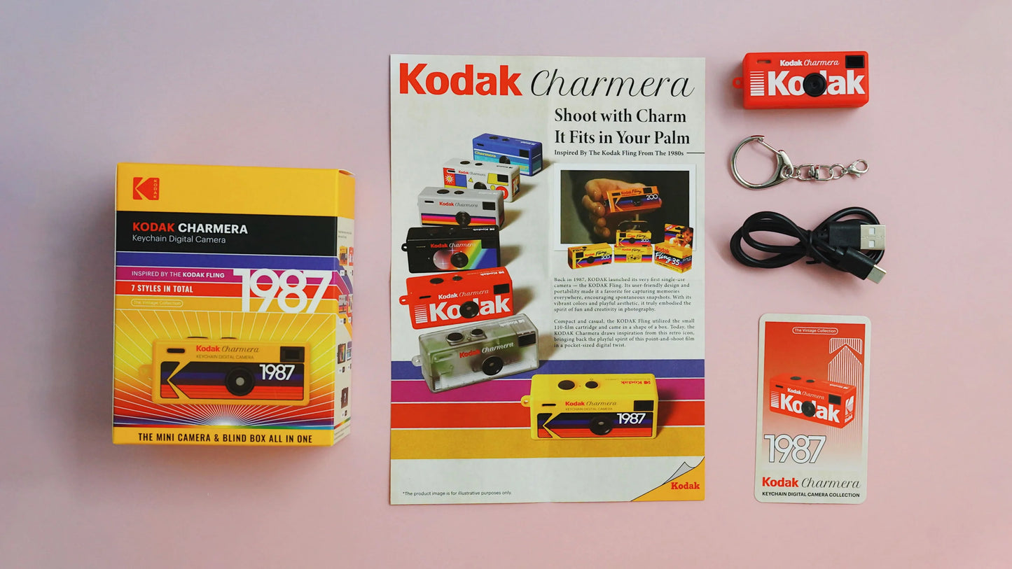 KODAK CHARMERA Keychain Digital Camera - READ INSTRUCTION