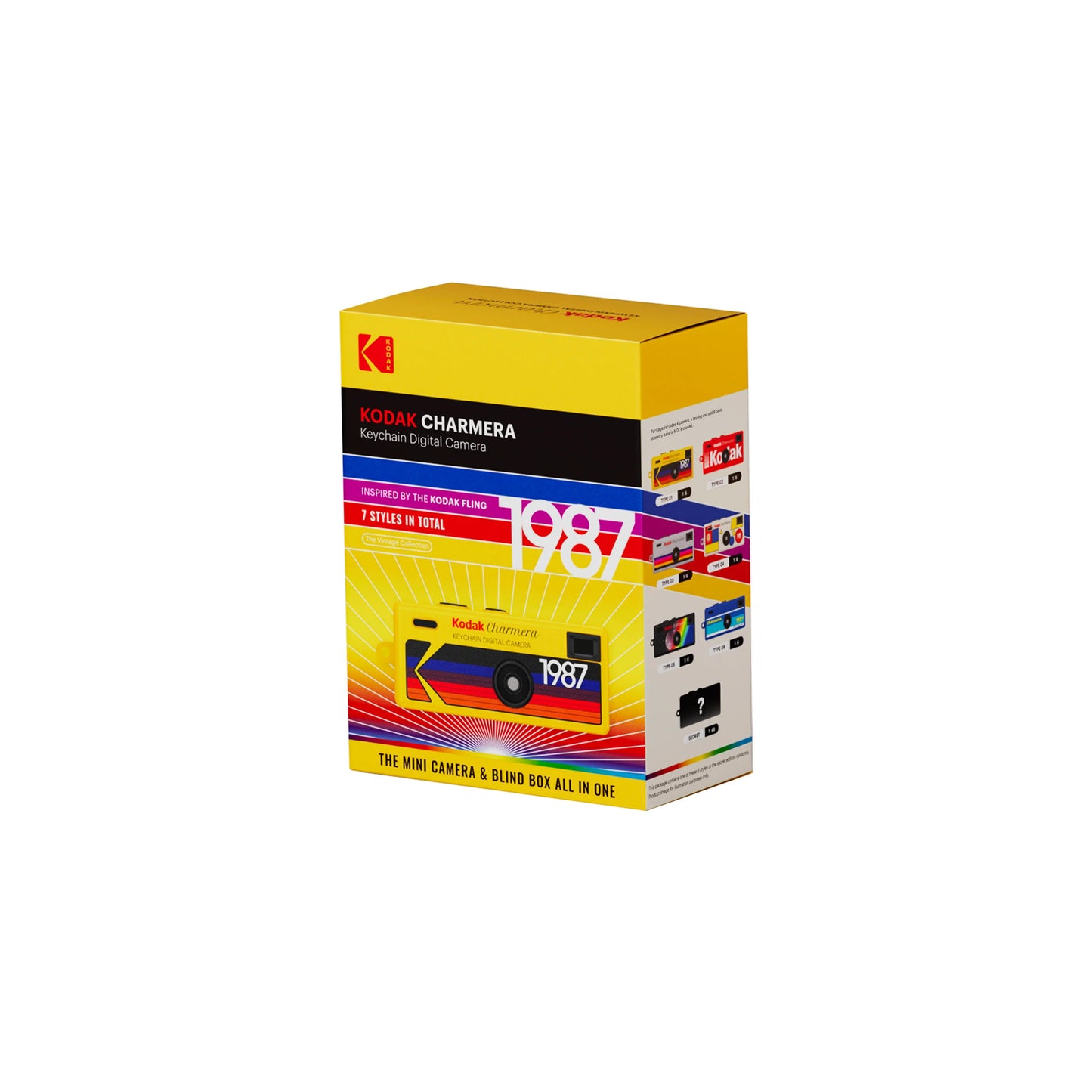 KODAK CHARMERA Keychain Digital Camera Blind Box Collection