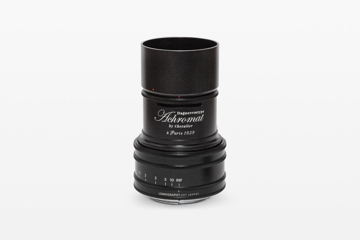 Daguerreotype Achromat 2.9/64 Art Lens Aluminium Black, Nikon F Mount