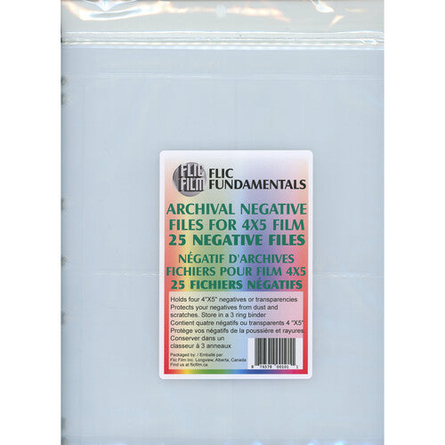 Flic film - Archival negative 4x5