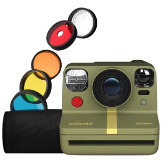 Polaroid Now+ Generation 2 i-Type Instant Camera & Lens Filters - Green