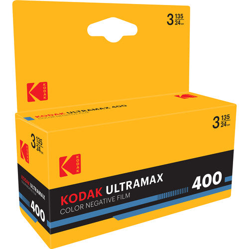 Kodak Eastman UltraMax 400 | 35mm - 24 Exposures - 3 rolls