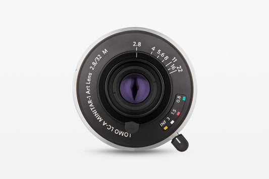 Lomo LC-A Minitar-1 2.8/32 Art Lens Black - Leica M-Mount