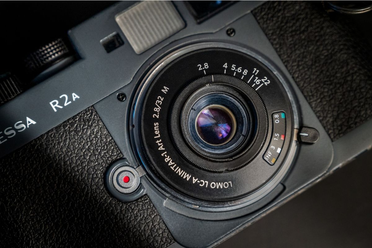 Lomo LC-A Minitar-1 2.8/32 Art Lens Black - Leica M-Mount