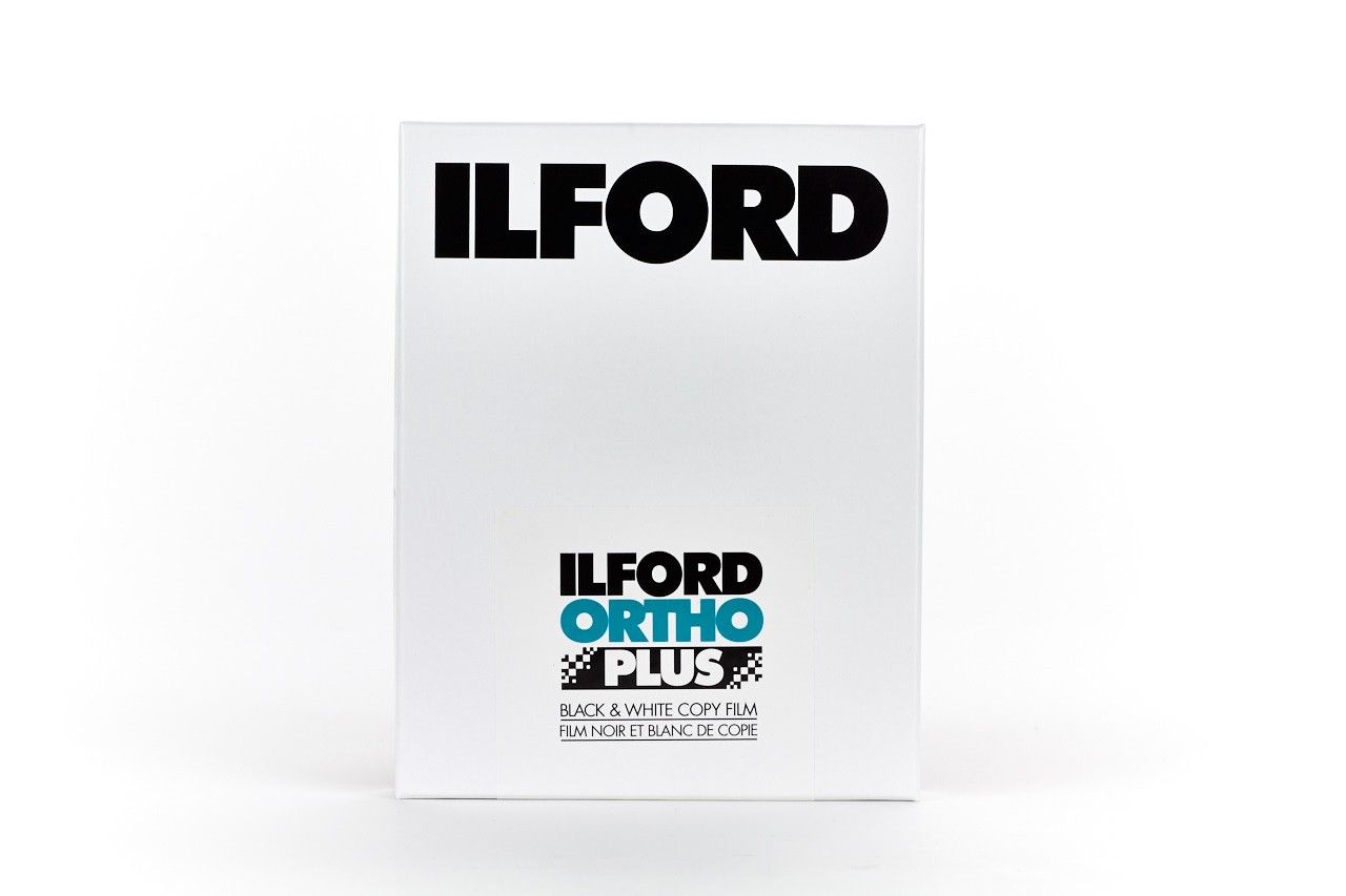 Ilford ORTHO PLUS 4×5, 25 sheets