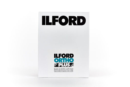 Ilford ORTHO PLUS 4×5, 25 sheets