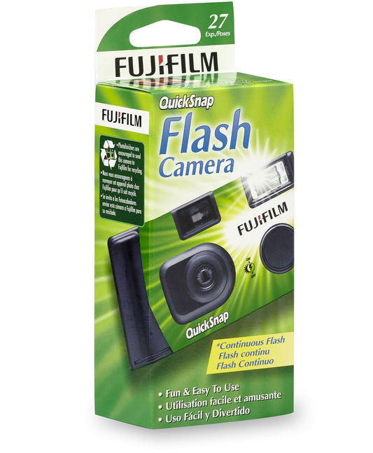 Fujifilm QuickSnap Flash Disposable Camera | 27 Exposures