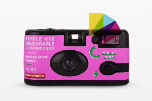 Lomography Simple Use camera - Purple film