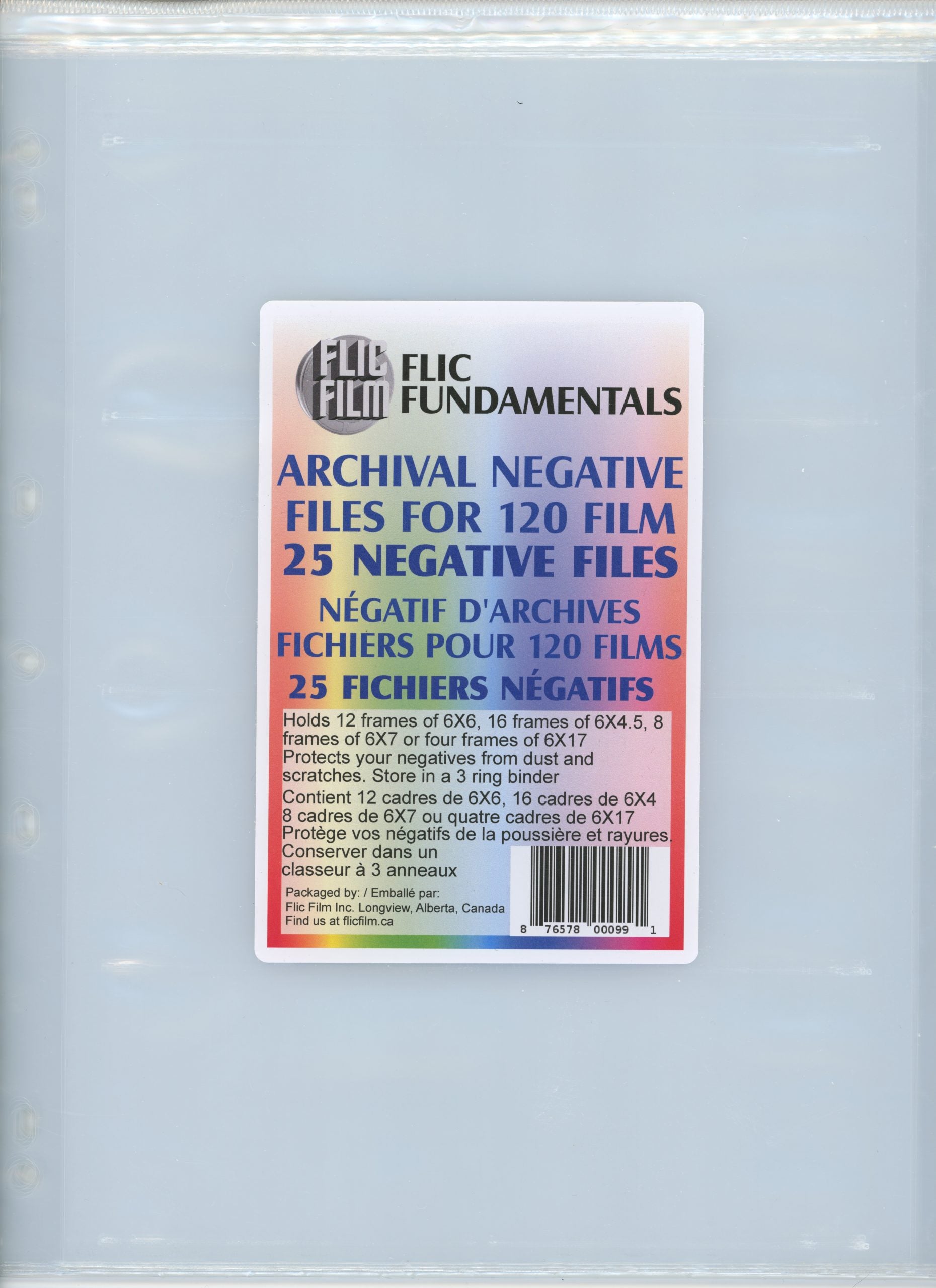 Flic Film Archival Negative Files for 120 Film (25 pack) – Studio ...
