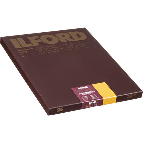  ILFORD Papier Multigrade baryté Warmtone - Semi Mat - 8x10 - 25 feuilles