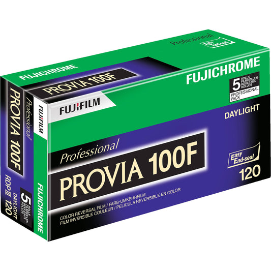 Fujifilm Professionnel Provia 100F | 120 - Pack Pro