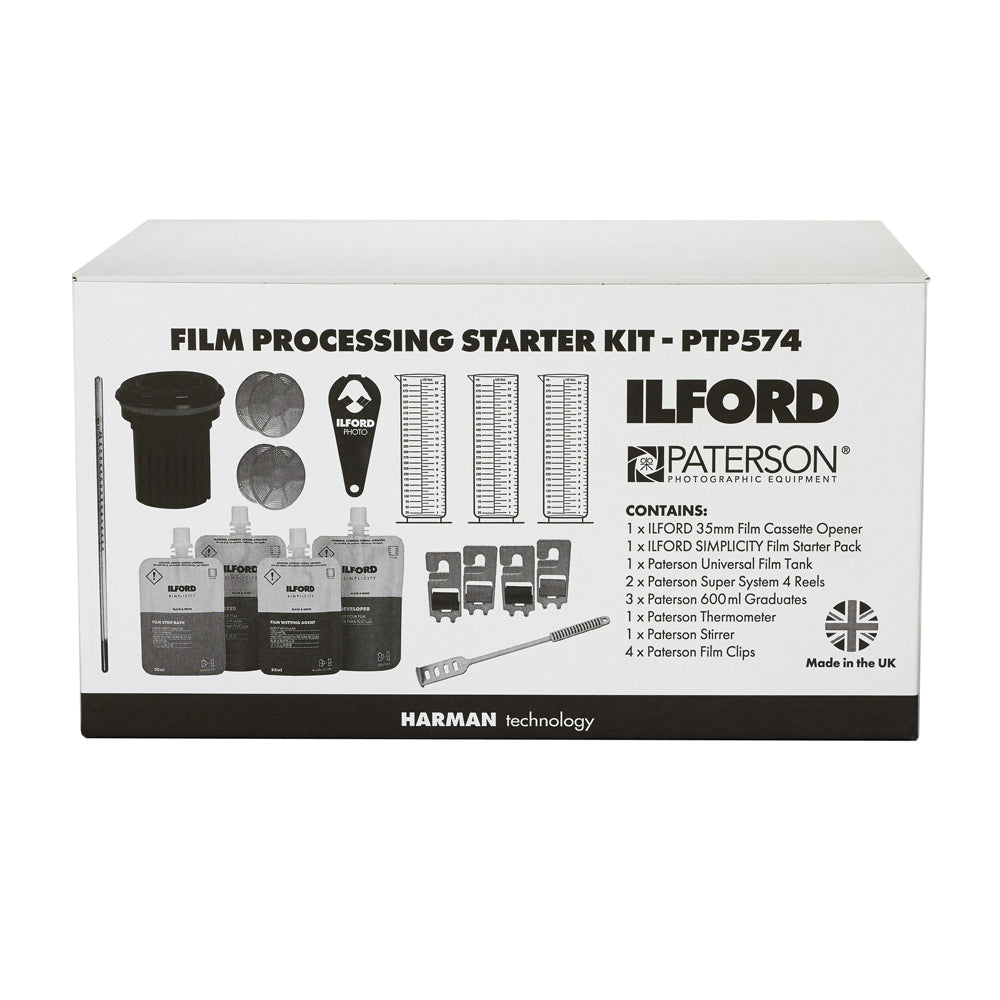 Kit de d marrage film N B Ilford Paterson