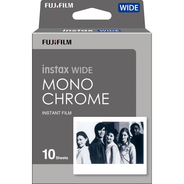 Fujifilm Instax Wide Film | B&W - 10 Photos