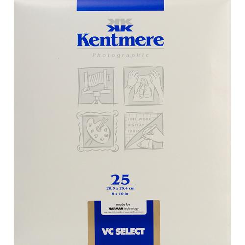 Kentmere VC Select Fine Lustré | 8x10 - 25 Feuilles