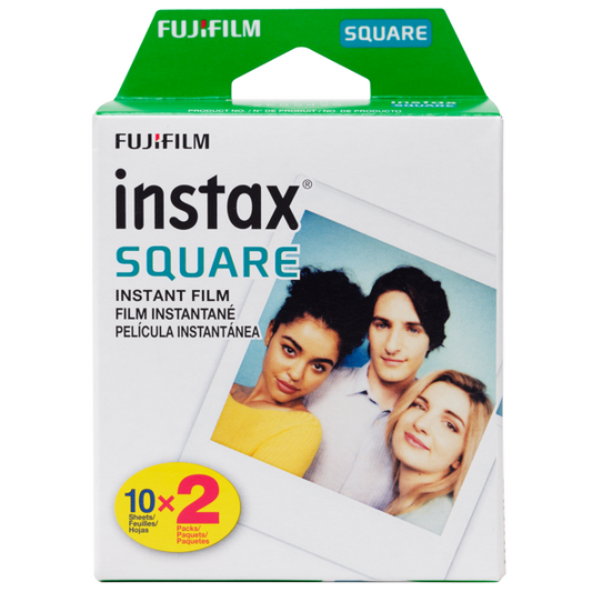 Film carré Fujifilm Instax | Couleur - 20 Photos