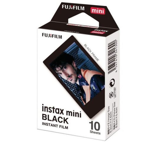 Fujifilm Instax Mini Film | Noir - 10 Photos