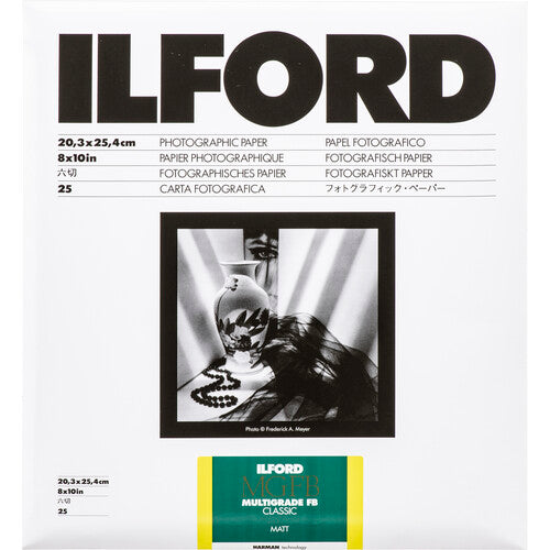 Ilford Multigrade FB Classic Matte | 8x10 - 25 Sheets