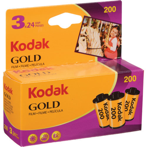 Kodak Gold 200 | 35mm - 24 Exposures - 3pak
