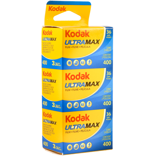 Kodak UltraMax 400 | 35mm - 36 Exposures - 3 rolls
